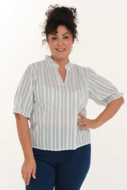 Zavanna Octavia bluse Blå