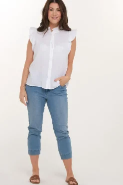 Zavanna Odette bluse Hvit Discount