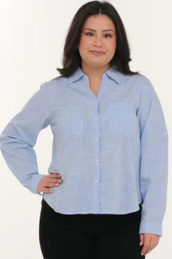 Zavanna Ofelia skjorte Blå