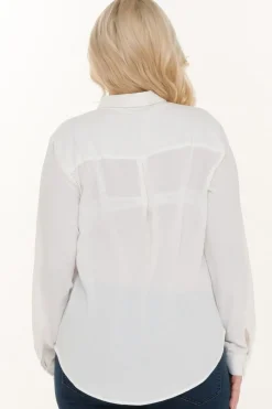 Zavanna Olava skjorte Offwhite Hot