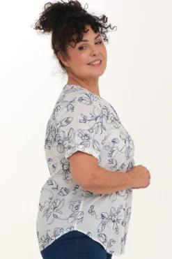 Zavanna Olena blouse Blå Clearance