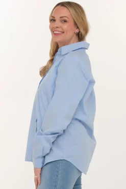 Zavanna Olene skjorte Blå Discount