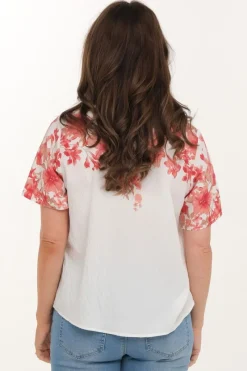 Zavanna Olette bluse Korall Sale