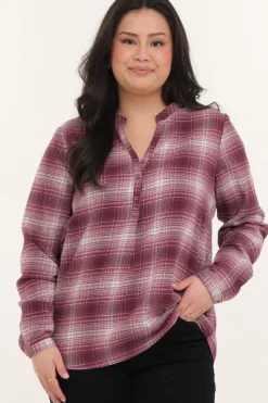 Zavanna Olianna bluse Plomme Best