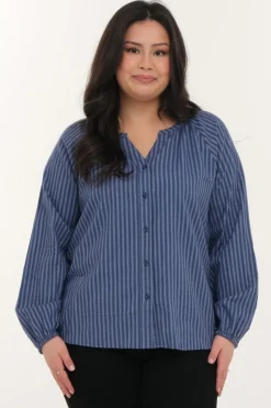 Zavanna Olianna bluse Blå Discount