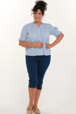 Zavanna Olivia bluse Lys blå Online