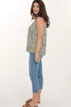 Zavanna Onyx singlet Oliven Clearance