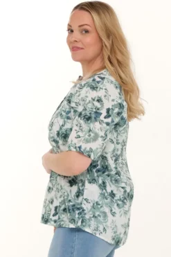 Zavanna Oprah bluse Grønn New