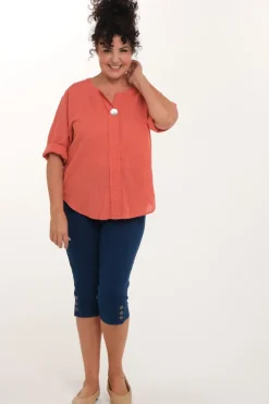 Zavanna Otea bluse Aprikos Discount