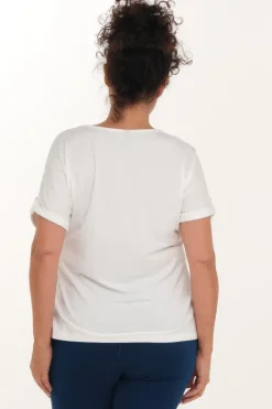 Zavanna Saira topp Off-white Online