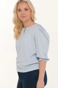 Zavanna Samrine topp Lys blå Clearance