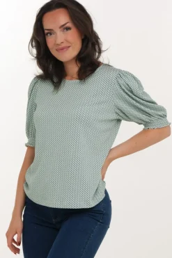 Zavanna Sanda topp Grønn Hot