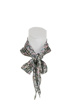 Zavanna Satengskjerf Oliven/Rosa Online