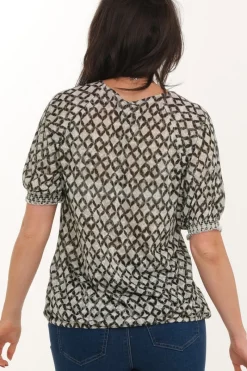 Zavanna Shio topp Oliven Clearance
