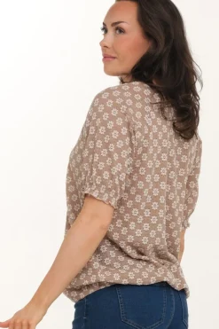Zavanna Shio topp Beige Online