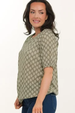 Zavanna Shio topp Oliven New