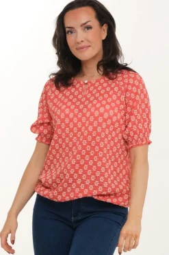 Zavanna Shio topp Aprikos Outlet