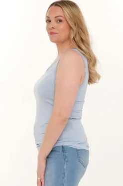 Zavanna Sina singlet Lys blå Best