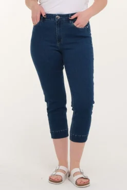 Zavanna Siri denim capri Blå denim Best