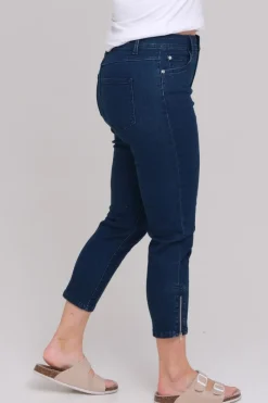Zavanna Siri denim capri Mørk blå denim New