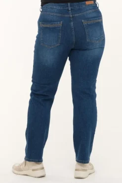 Zavanna Siri regular jeans blå denim Sale