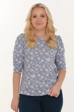 Zavanna Siv topp Lys blå