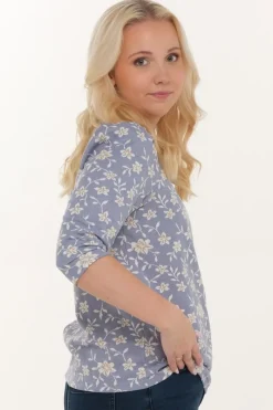 Zavanna Siv topp Lys blå