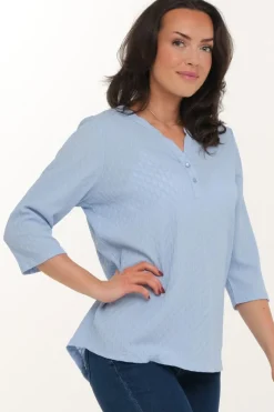 Zavanna Sofie topp Lys blå Outlet