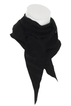 Zavanna Strikket skjerf Sort Clearance