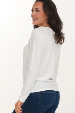 Zavanna Susana topp Off-white Outlet
