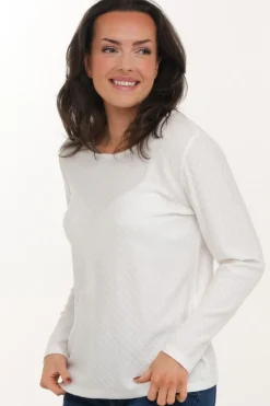 Zavanna Susana topp Off-white Outlet