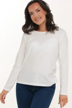Zavanna Susana topp Off-white Outlet