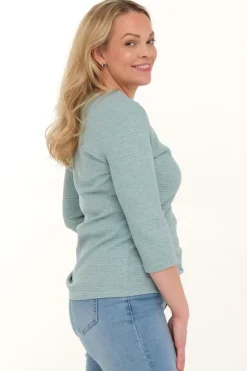 Zavanna Susan topp Lys grønn Hot