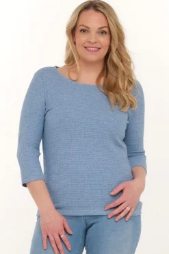 Zavanna Susan topp Blå Discount