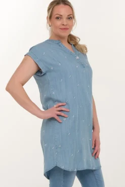 Zavanna Vaiana kjole Lys blå denim Sale
