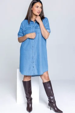 Zavanna Venice kjole Lys blå denim New